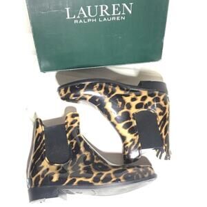 Ralph Lauren women’s shorty rubber boots